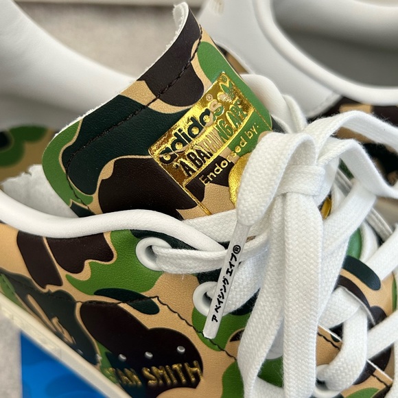 Adidas Stan Smith x BAPE 30th Anniversary Shoe - Picture 6 of 14